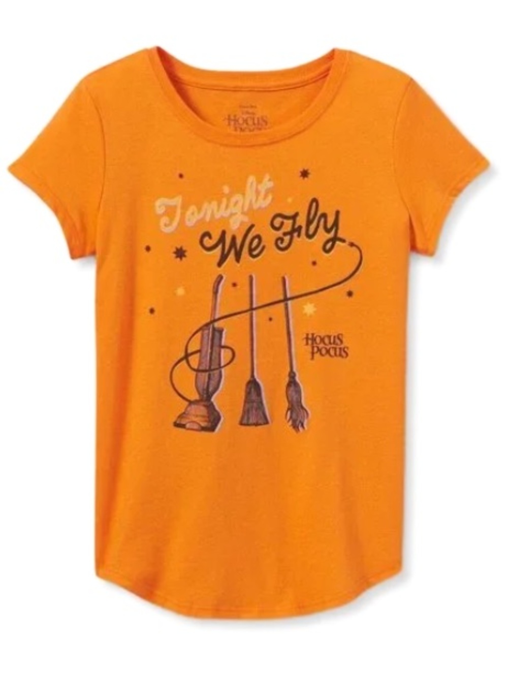 Disney | Hocus Pocus “Tonight We Fly” Sanderson Sisters Brooms Graphic T-shirt